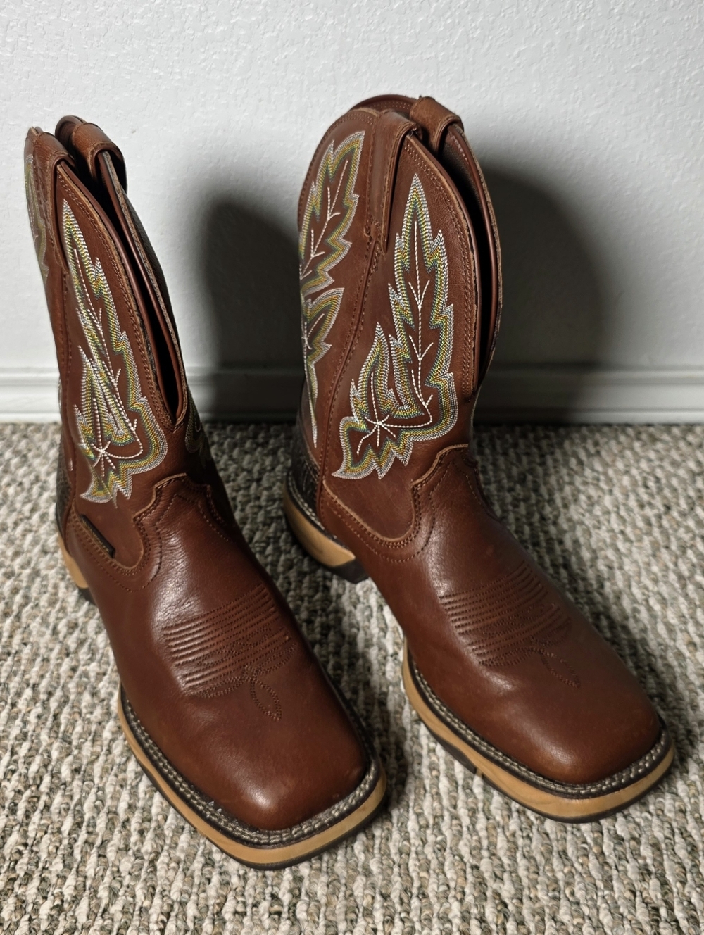 Men's Tony Lama Waterproof Steel Toe Burgess Work Boot